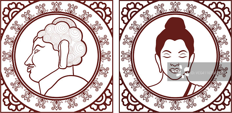 佛像纹身图片素材