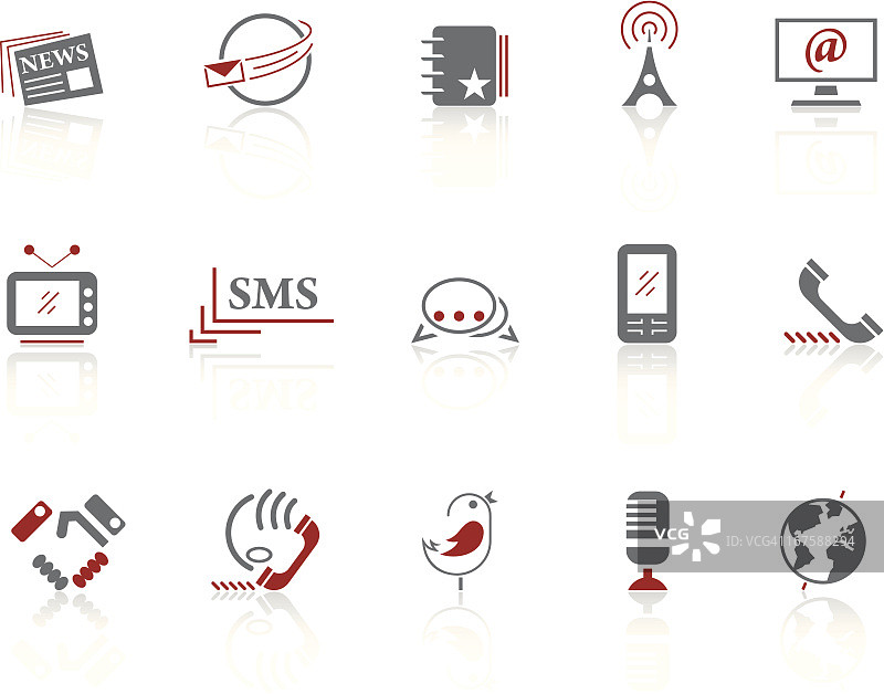 简约沟通图标图片素材