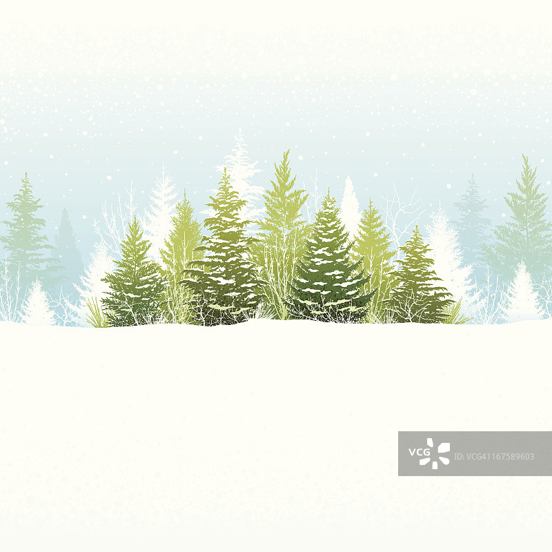 冬天的背景图片素材