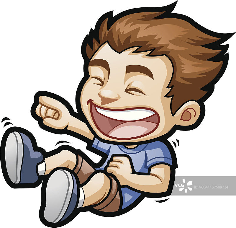 开怀大笑图片素材