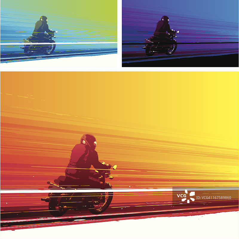 摩托车骑手图片素材