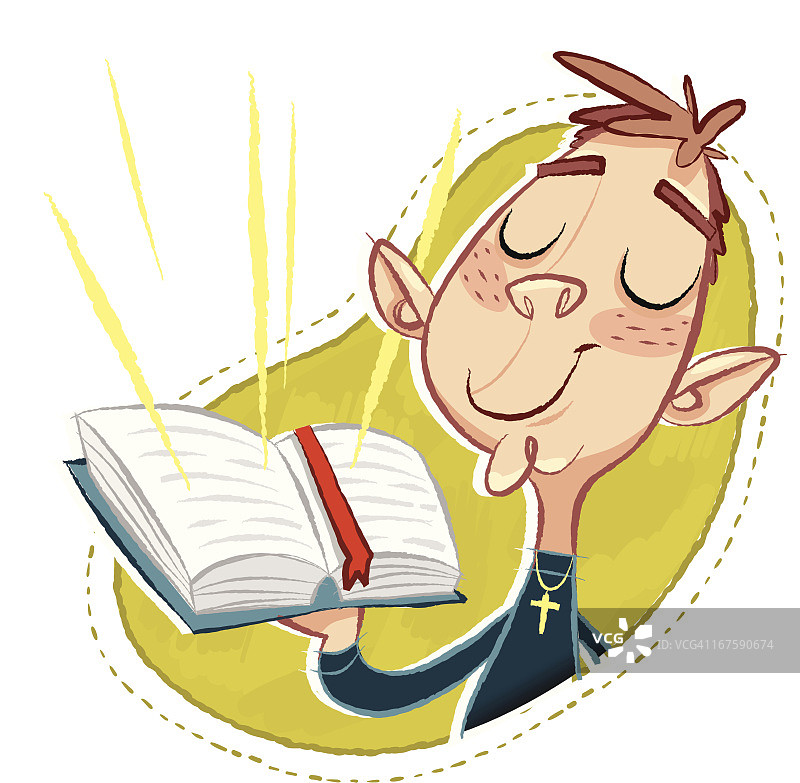 善良的基督教徒图片素材