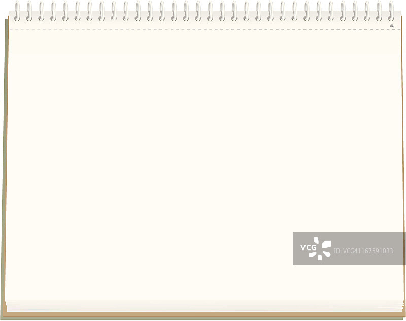 空白速写本图片素材