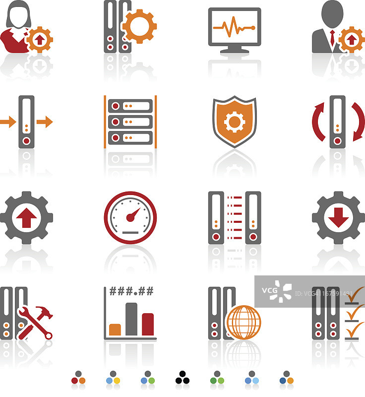 服务器图标图片素材