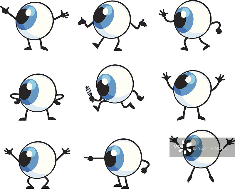 眼睛先生图片素材