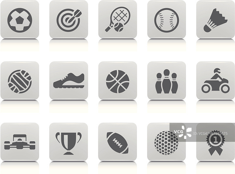 运动图标集图片素材