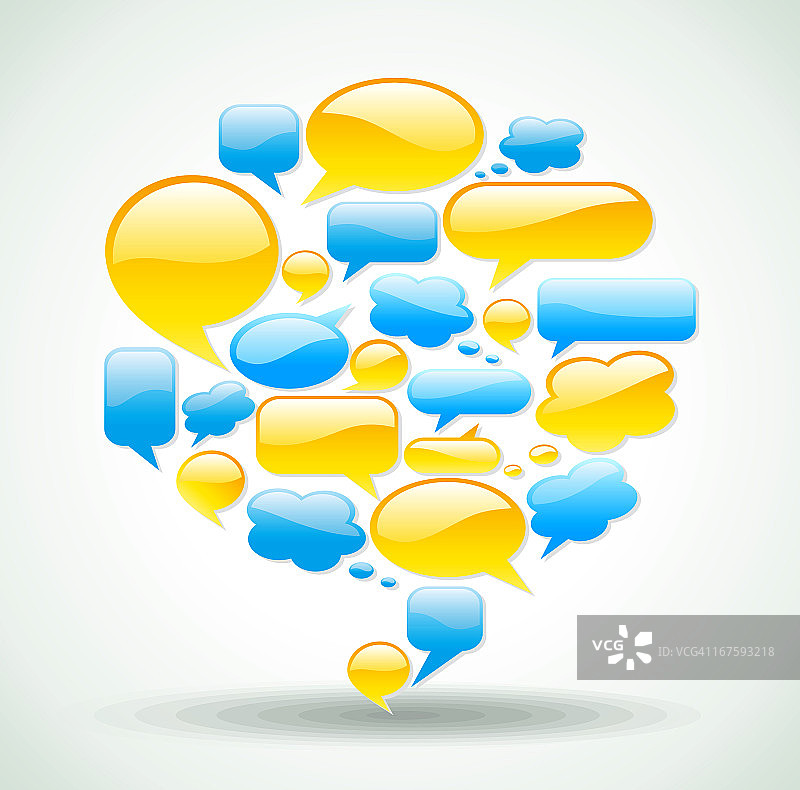 大型对话气泡图片素材