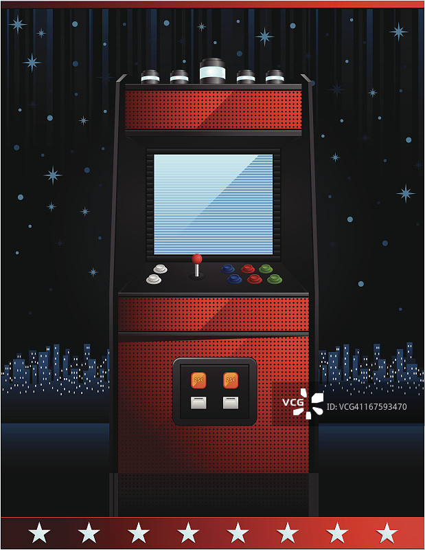 街机游戏城图片素材