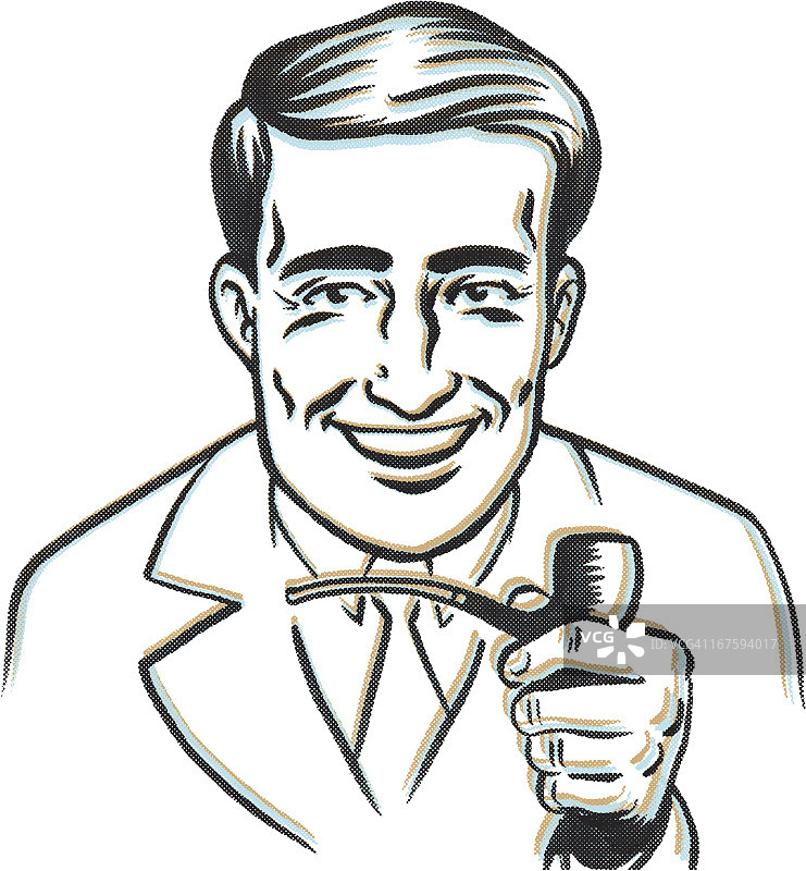 复古管道工故事图片素材