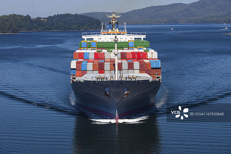 集装箱船图片素材