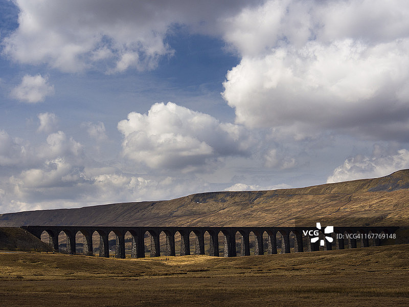 英国北约克郡里布尔黑德高架桥图片素材