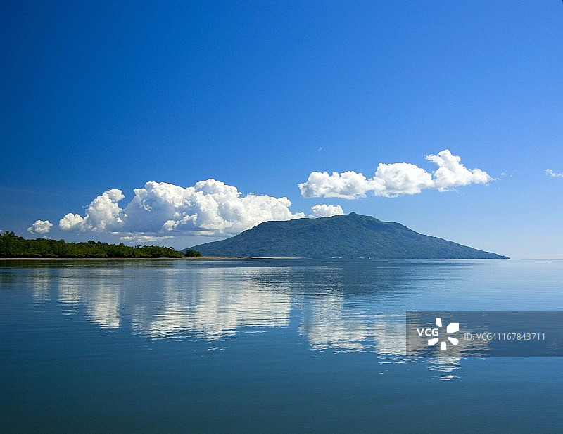 马达加斯加，乘船前往科姆岛图片素材