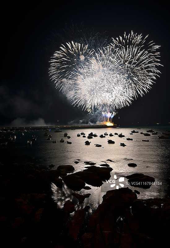 烟火表演图片素材