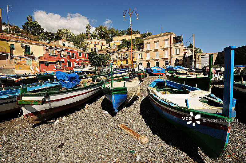 圣玛丽亚拉史卡拉的船只图片素材