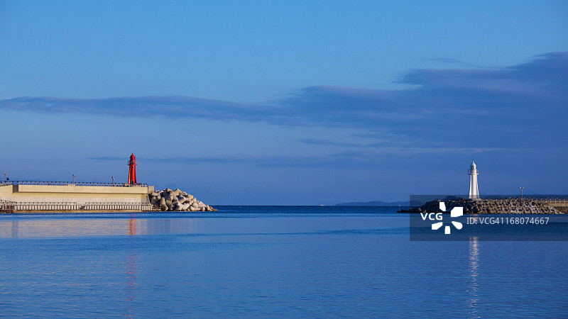 韩国束草灯塔图片素材
