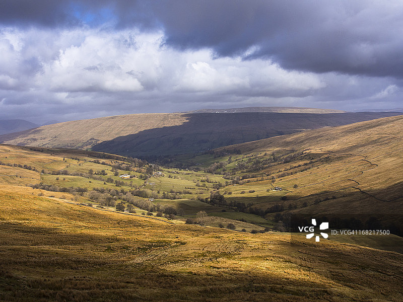 英国北约克郡，约克郡谷地国家公园图片素材
