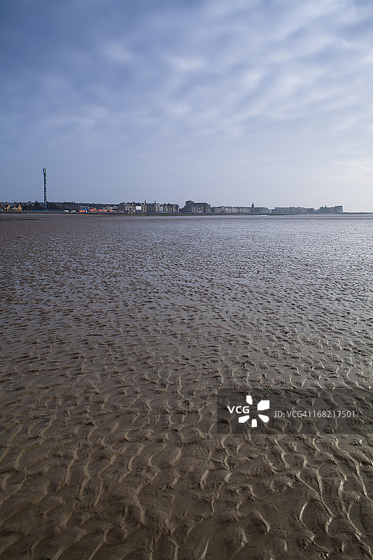 英国兰开夏郡莫克姆图片素材