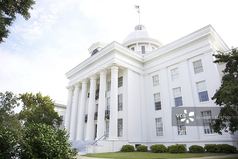阿拉巴马州议会大厦 - 蒙哥马利图片素材