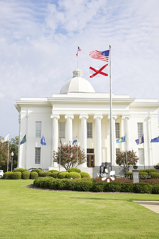 阿拉巴马州议会大厦 - 蒙哥马利图片素材
