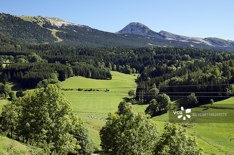 法国维拉尔德朗附近的韦科尔图片素材
