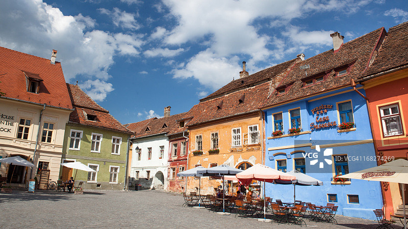 彩色广场图片素材