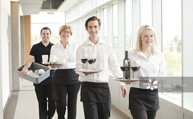 服务员图片素材