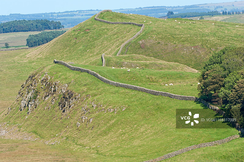 哈德良长城图片素材