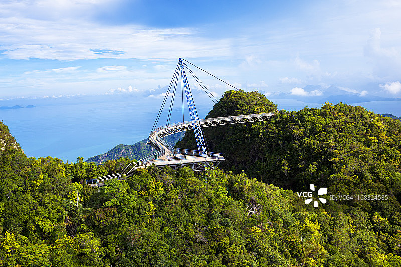兰卡威天空之桥的风景图片素材
