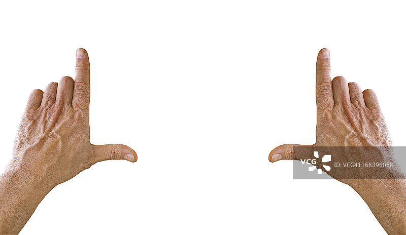 手部框架图片素材