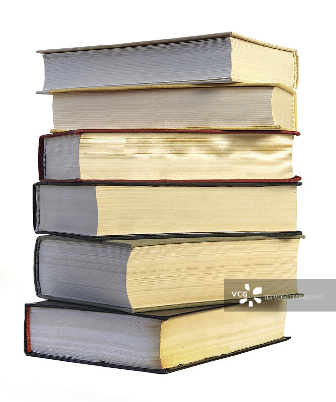 堆叠的书籍图片素材