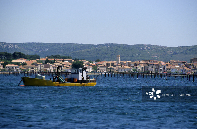 布齐格牡蛎公园的船只图片素材