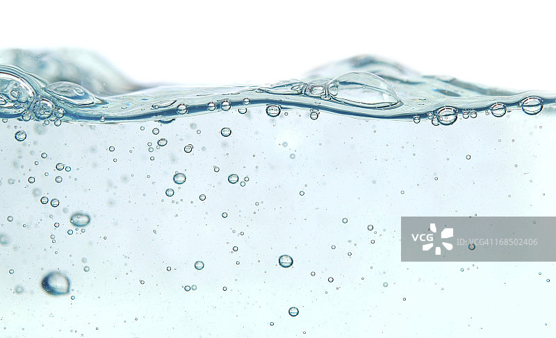 气泡在水中图片素材