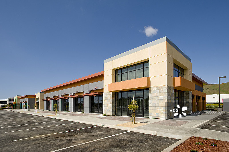 加利福尼亚的商业街图片素材