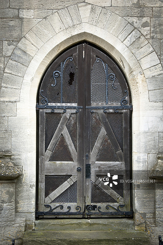 拱形教堂门廊图片素材