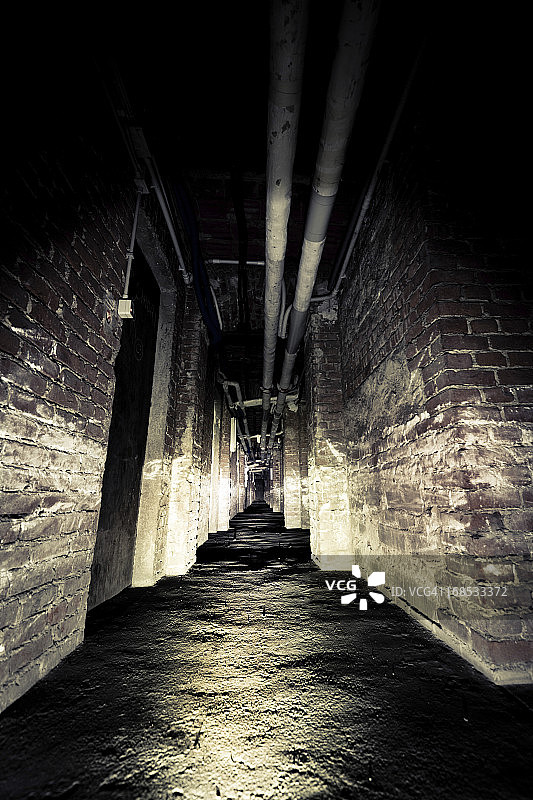 怪异的走廊图片素材