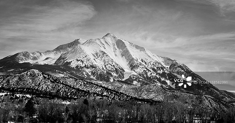 索普里斯山，科罗拉多州图片素材