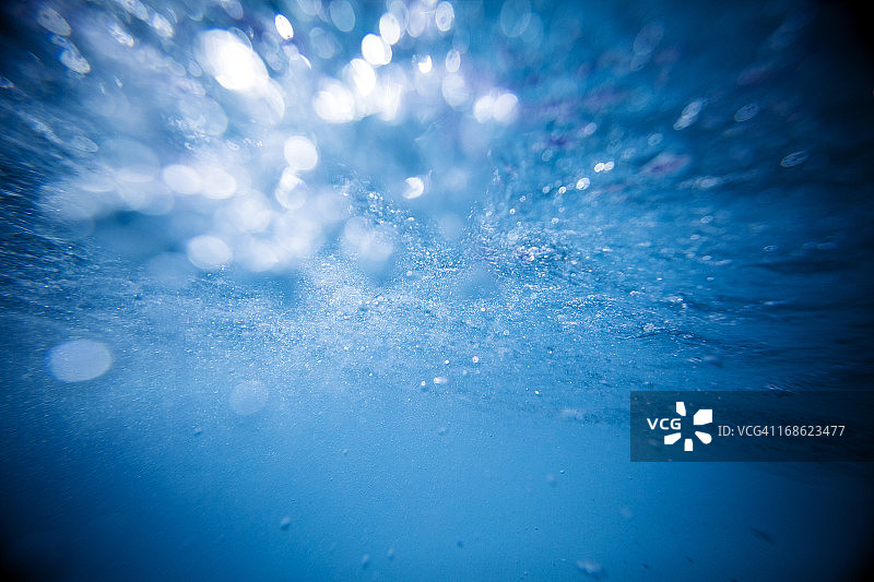 水下气泡图片素材