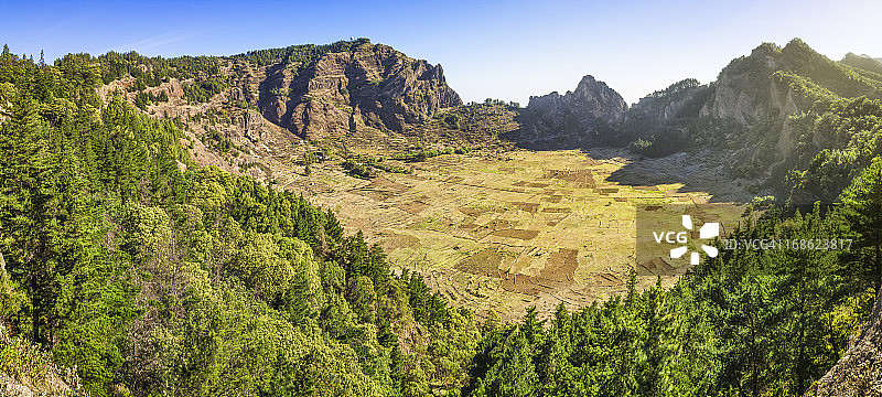 圣安唐岛卡尔德拉-科瓦德保图片素材