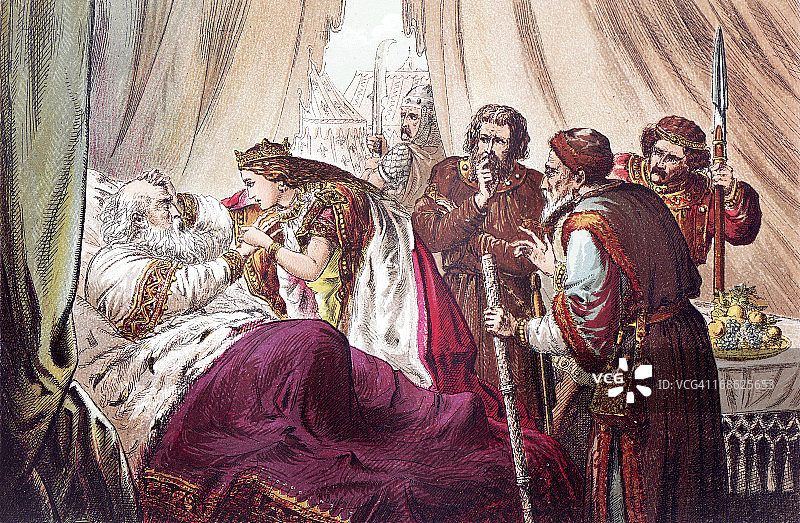 莎士比亚 - 李尔王图片素材