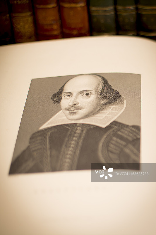 威廉·莎士比亚图片素材