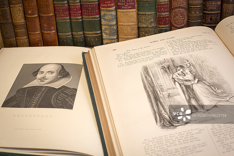 威廉·莎士比亚图片素材