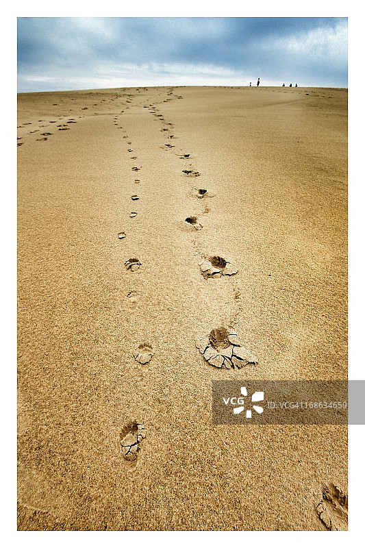 的足迹图片素材