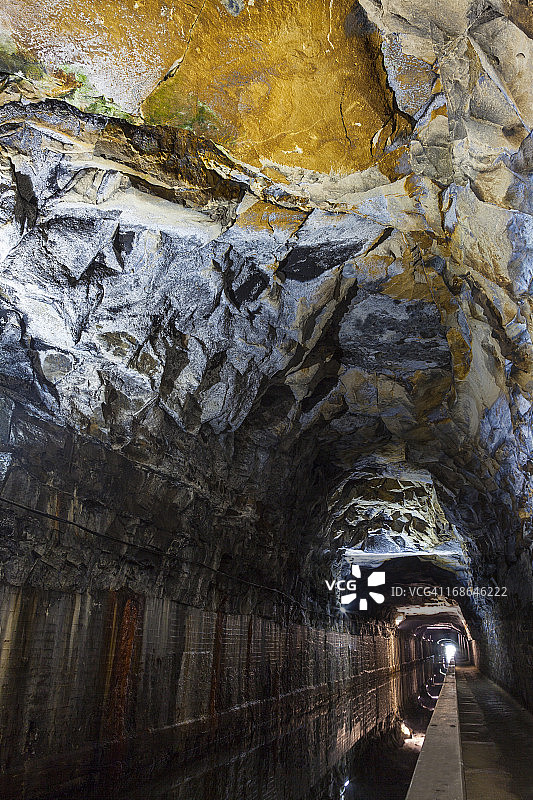 福尔柯克隧道中的联合运河图片素材