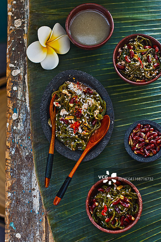 海藻沙拉图片素材