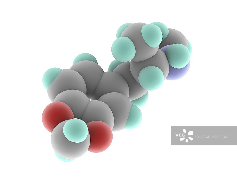 MDMA药物分子图片素材