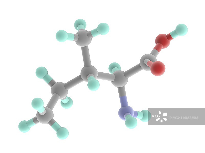 异亮氨酸分子图片素材