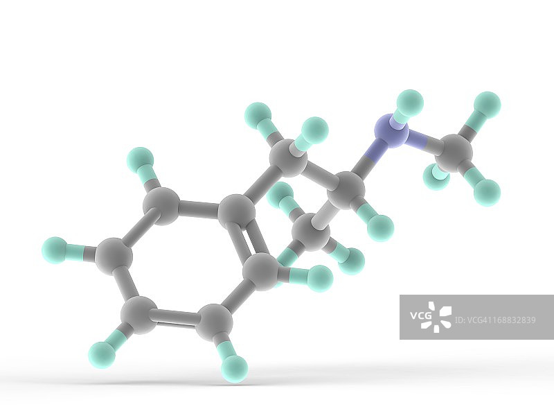 甲基苯丙胺药物分子图片素材