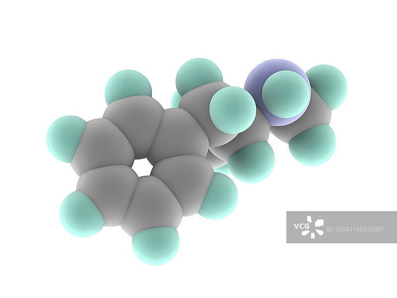甲基苯丙胺药物分子图片素材