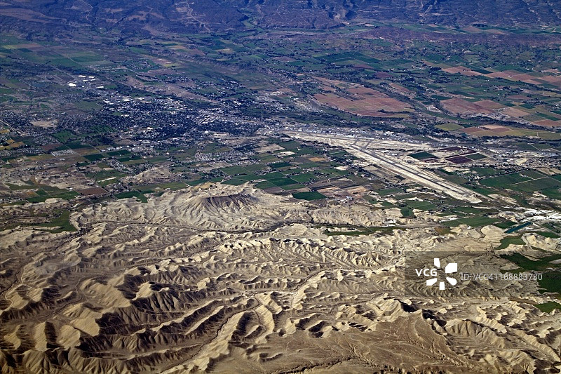 科罗拉多州蒙特罗斯Adobe Hills Flattop图片素材