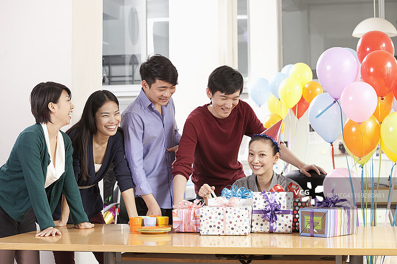 商务人士办公室派对图片素材